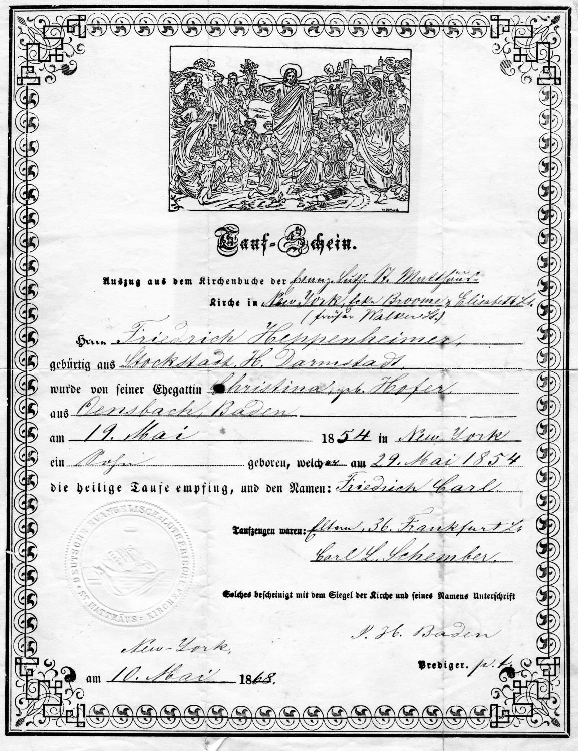 resized_1854 Friedrich C. Heppenheimer baptismal cerficate - scanned 2008-09-07-06.jpg